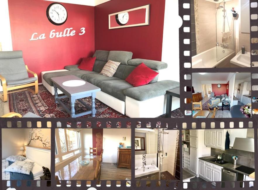 Bedinreims "Burgundy Bottle" 110M2 Exceptional, 4 Chambres Doubles, 2 Bain, Free Park & Wifi, Tout Equipe Ngoại thất bức ảnh