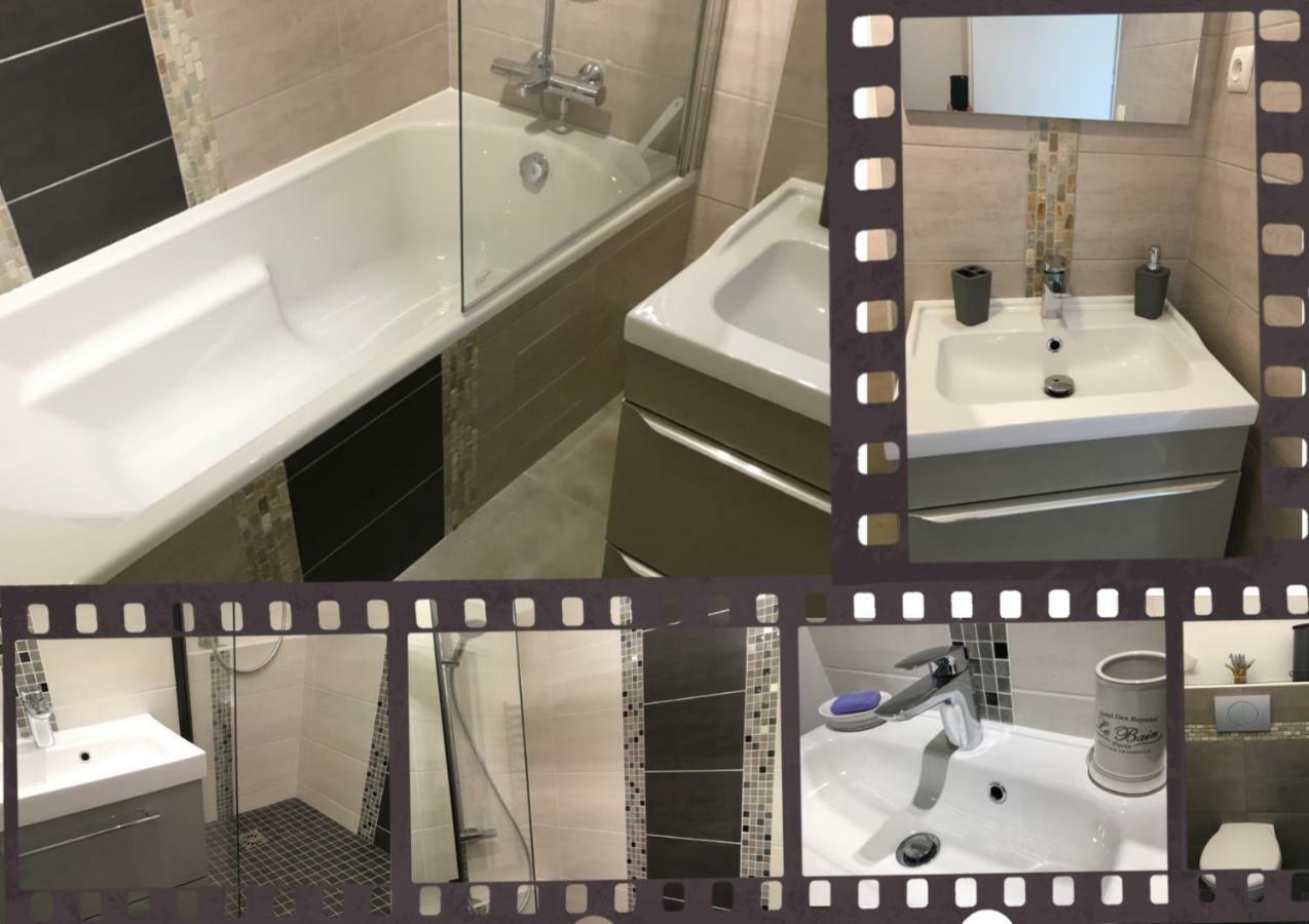 Bedinreims "Burgundy Bottle" 110M2 Exceptional, 4 Chambres Doubles, 2 Bain, Free Park & Wifi, Tout Equipe Ngoại thất bức ảnh