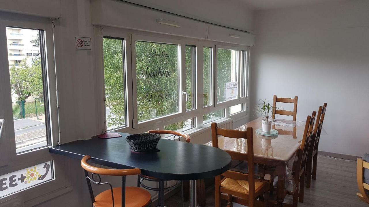 Bedinreims "Burgundy Bottle" 110M2 Exceptional, 4 Chambres Doubles, 2 Bain, Free Park & Wifi, Tout Equipe Ngoại thất bức ảnh